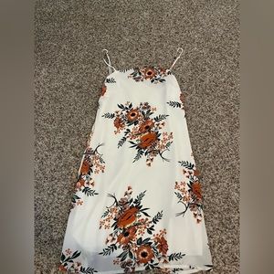 White Floral, Boutique Dress